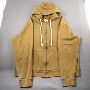 Pact Mens Baggy Oversized Organic Cotton Zip Hoodie Sweatshirt XXL Sustainable
